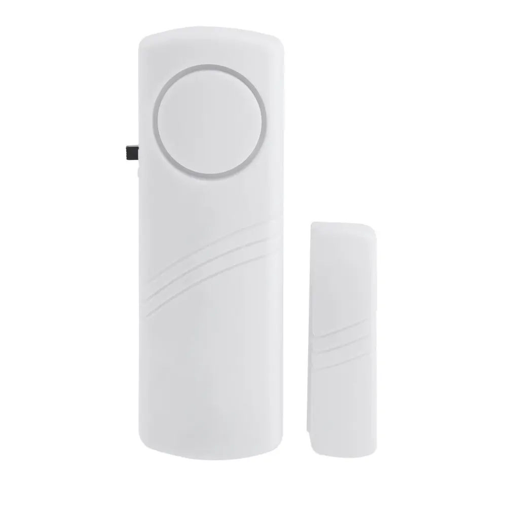 Alarma antirrobo inalámbrica para puerta y ventana, dispositivo de seguridad con Sensor magnético para el hogar, 90dB, venta al por mayor, color blanco