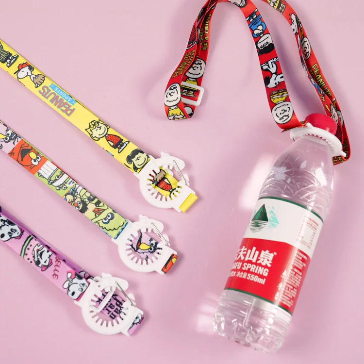Ремешок для бутылки с водой, переносная лента с пряжкой, переносная лента для минеральной воды, напитков, напитков, аксессуары для стаканчиков