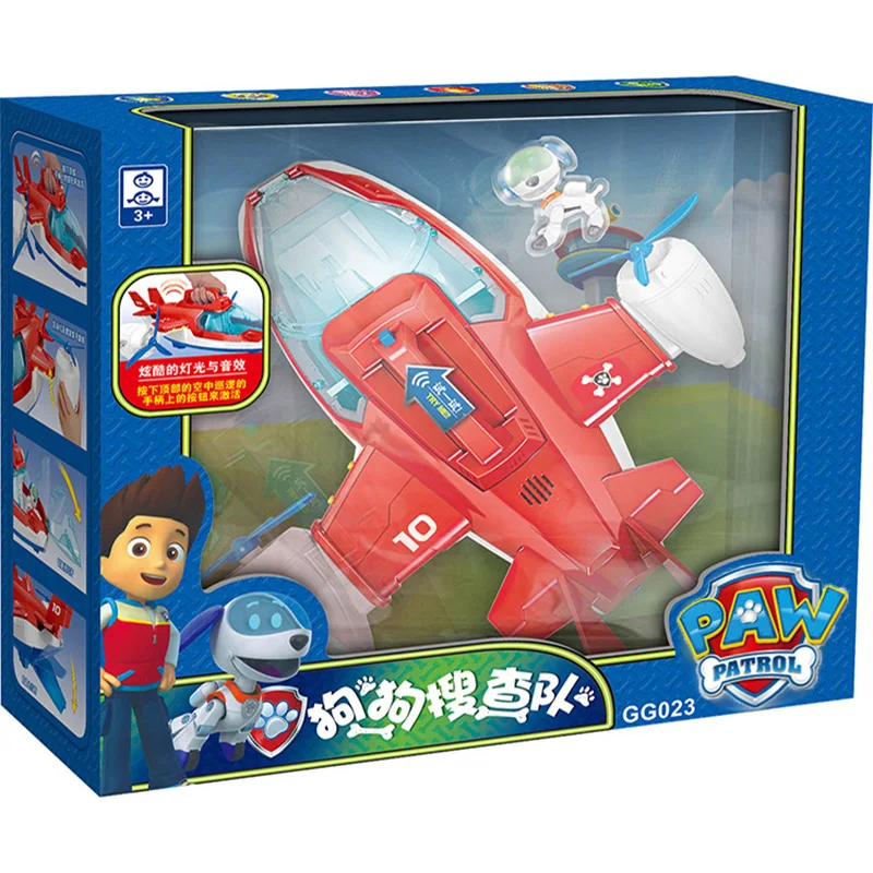 

Paw Patrol Patrol Aircraf Ryder Captain Robot Dog Toy Action Figure Model Toys For Children Birthday Gifts