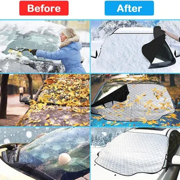 

Car Windshield Snow Cover Waterproof Protection Thicken for Auto Outdoor Winter PR Sale