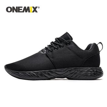 

ONEMIX 2020 Men Sport Shoes Sneakers Outdoor Running Breathable Mesh High Quality Soft Damping Lightweight For Jogging Walking