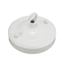 Приспособления для лампочки практичный Потолочный держатель центр прочный DIY крючки для лампы пластинчатый светильник база металлический винтажный аксессуар домашний Кулон Ретро