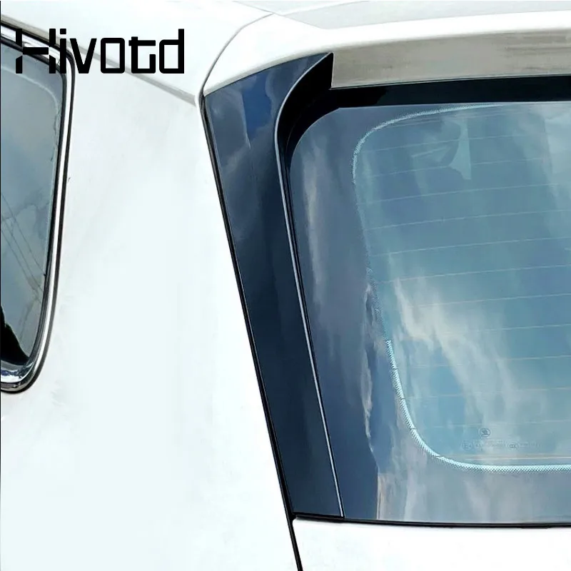 OM Par De Fibra De Carbono Estilo Retrovisor Capa De Espelho Para Honda Civic 10a 2016-2020 ABS