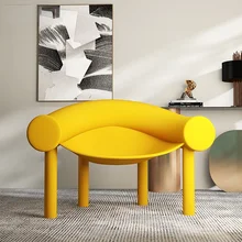 

GY Danish round Tube Armchair Couch Fashion Simple Designer Sample Room Outdoor Armchair