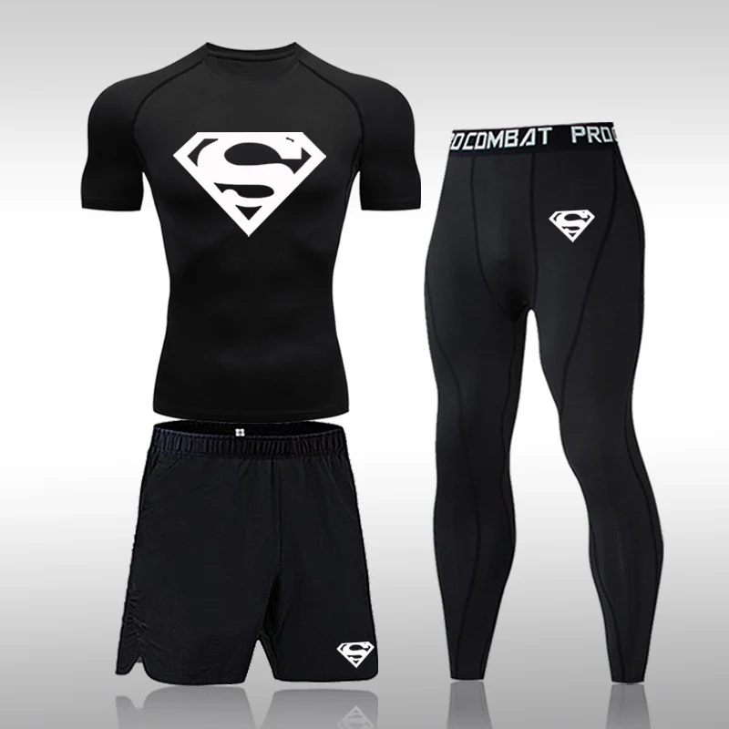 3-piece short sleeve