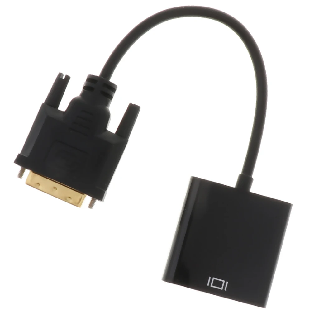 Кабель адаптера для dvi-адаптер 24+ 1 Pin к женскому VGA, совместимый с мониторами