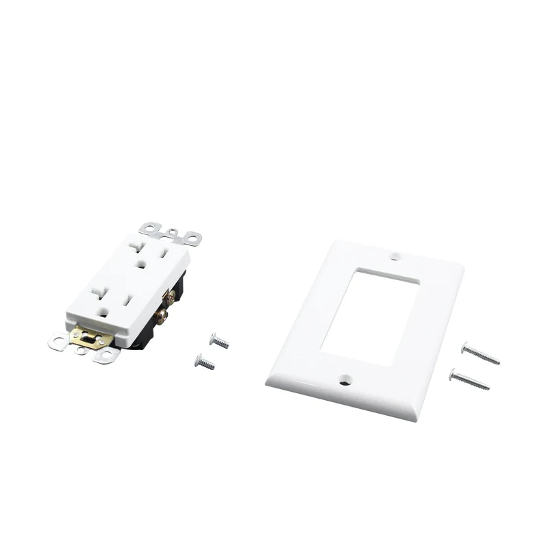 UL American standard 20A American Socket 125V NEMA High Power 5-20R Double US Socket