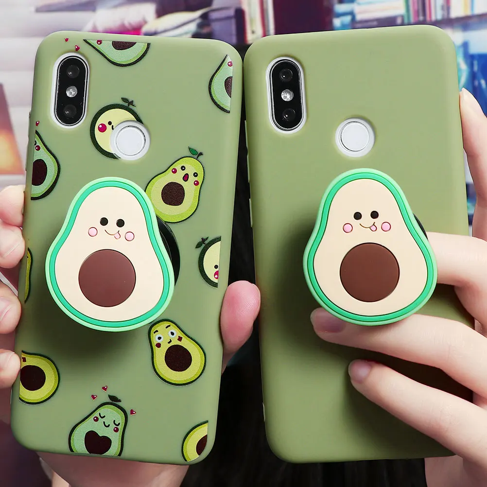 

3D avocado case for Xiaomi Redmi Note 9 9s 8T 8 7 6 5 Pro Max For Mi Note 10 9T 9 Pro A3 8 A2 Lite CC9 CC9e 6X A1 5X 6X cover