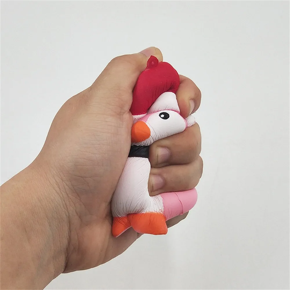 Изысканный Рождественский p-enguin аромат Шарм медленно поднимается 10 см моделирование детские игрушки 9,10