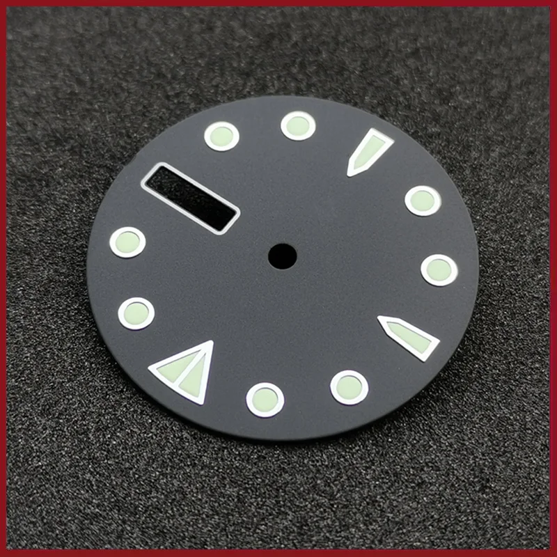 Циферблат часов подходит для движения Seiko NH36 SKX007/009 Water Ghost SBBN033/SBDX017|Запчасти