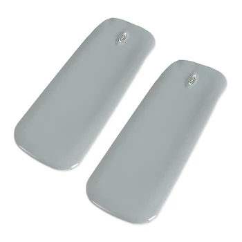 

Gray Bumper Front Pads Rubber Protector Left+Right Guards Anti-scratch Replacement Accessories Parts