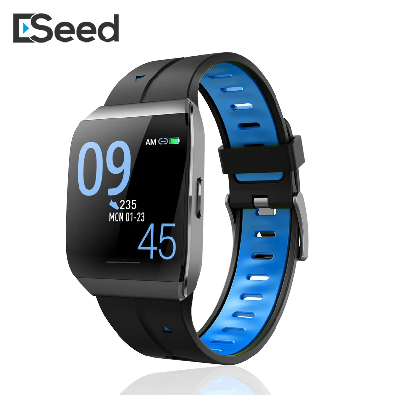 Eseed X1 Смарт-часы мужские IP68 Водонепроницаемые 30 дней в режиме ожидания 1,3 дюймов корпус часов из аллоя монитор сердечного ритма для android ios
