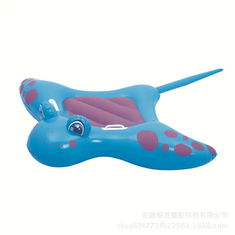 

Manufacturers Profession Customizable Environmentally Friendly PVC Summer Day Outdoor Inflatable Devil Fish Floating Row Single