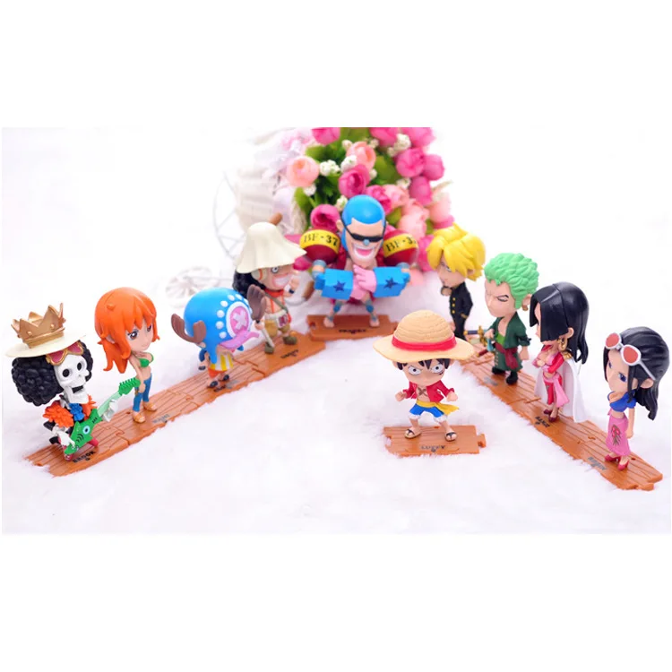 

One Piece Full Set Figure 68 S 10-Garage Kit Car Decoration Deck Assembled Scene Doll Model