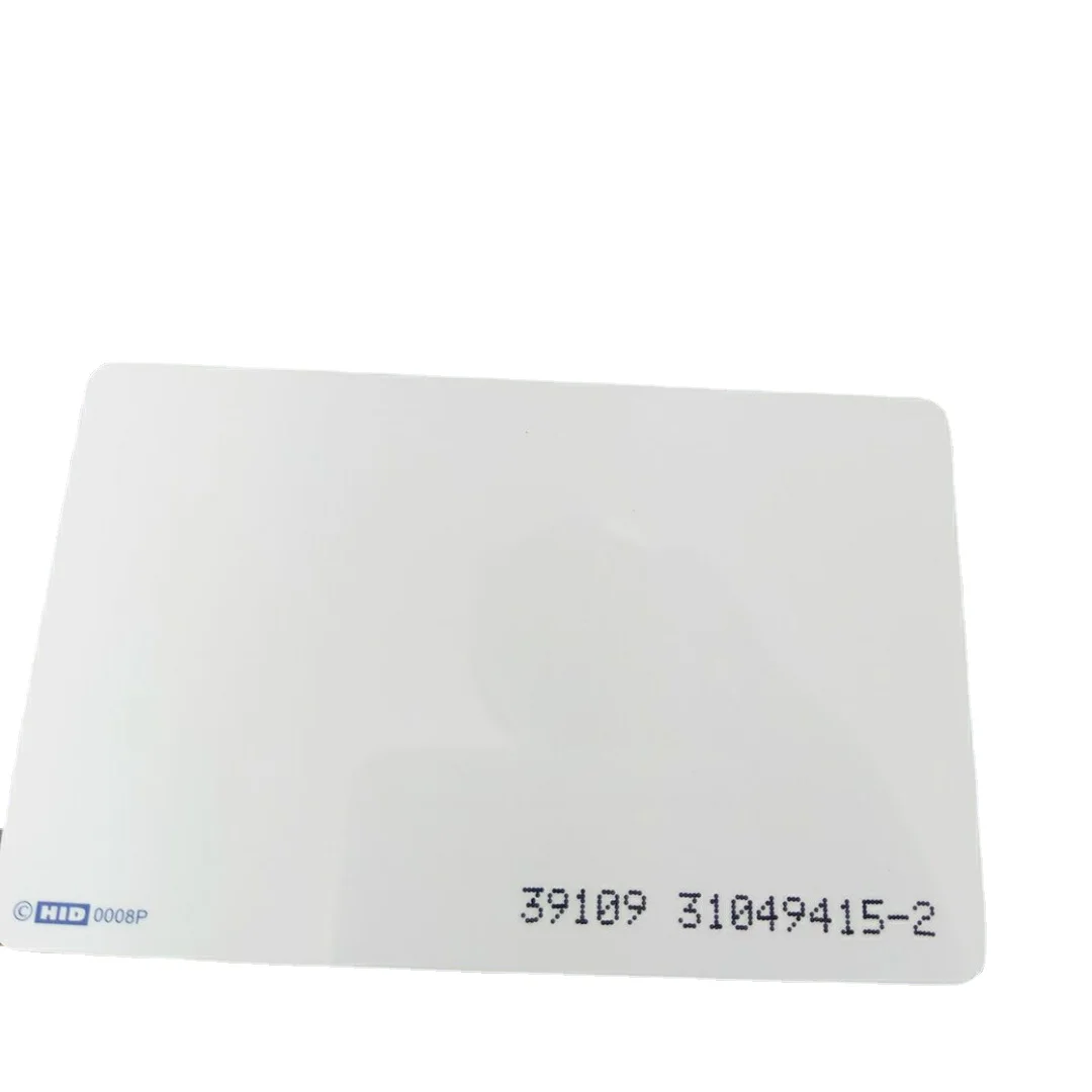 Hid Corporation 1386 Isoprox Ii Pvc Gloss Finish Imageable Proximity Access  Card No Slot Punch Isocard 125khz 26bit - Access Control Card - AliExpress