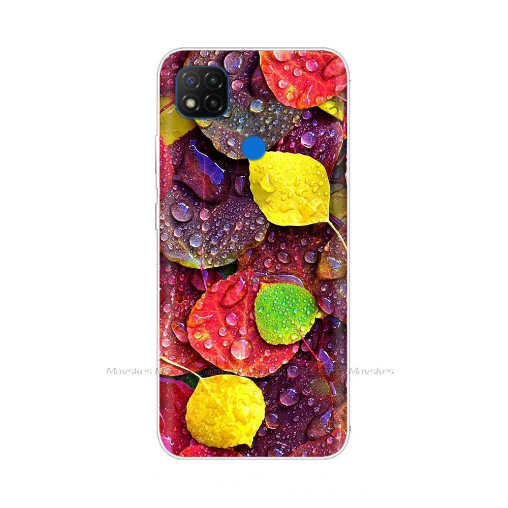 case for xiaomi For Xiaomi Redmi 9C NFC Case Soft TPU Silicon Phone Back Cover for Redmi 9C Case redmi9c 9 C Printed Etui Bumper Fundas Coque xiaomi leather case chain Cases For Xiaomi