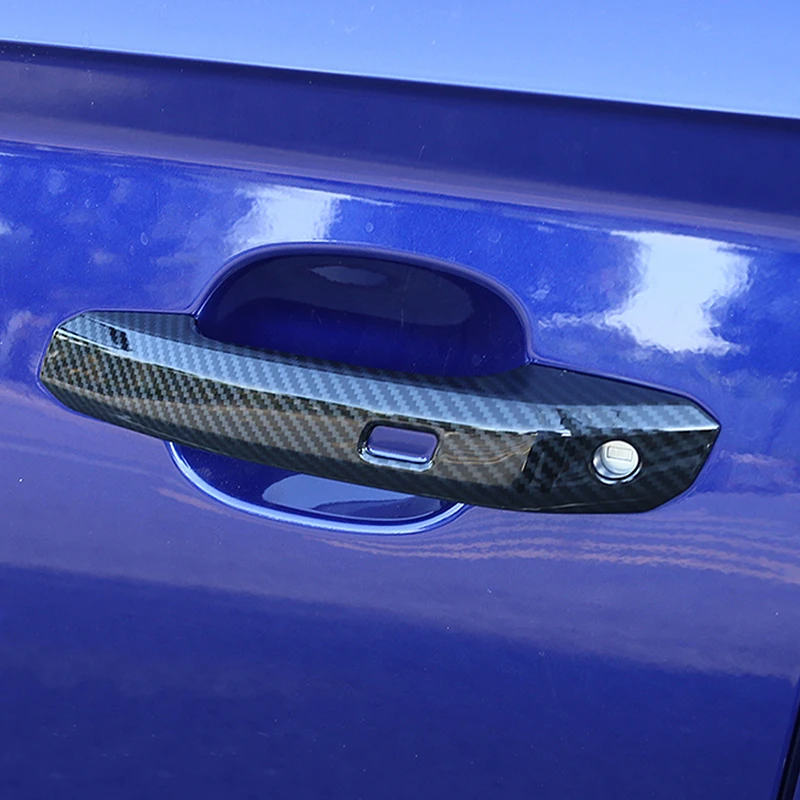 CarManGo for Audi Q5 FY Car Styling Outside Door Handle Bowl Chrome Protector Cover Trim Frame Sticker Exterior Accessories