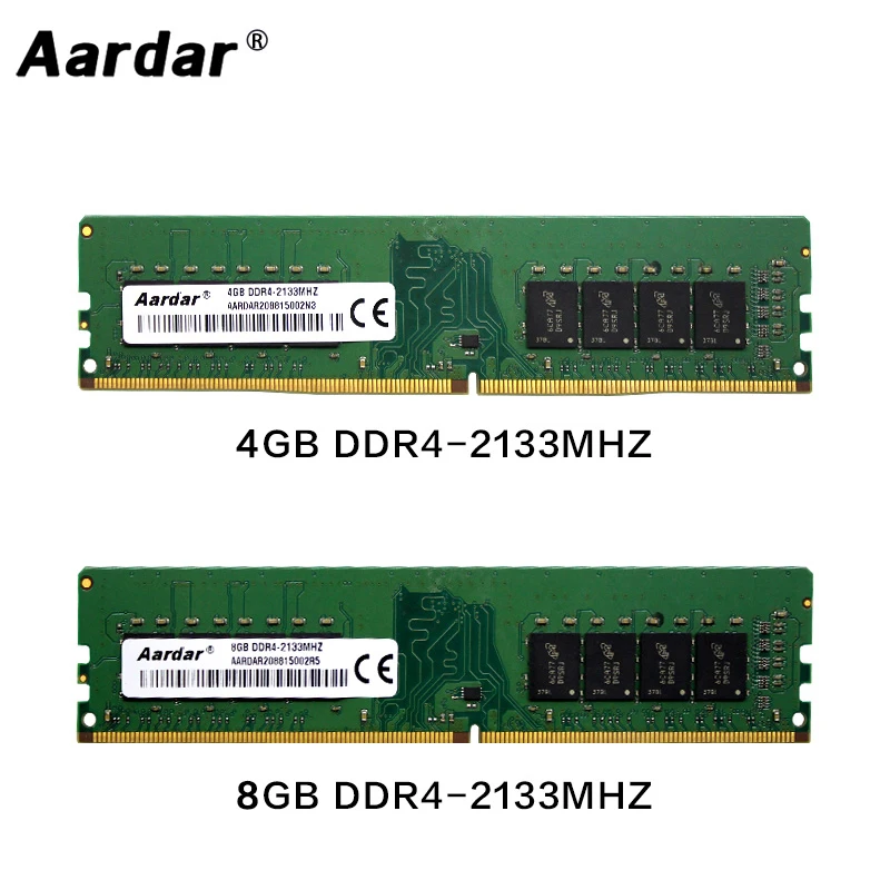 Компьютерная ОЗУ 2133 МГц 2400 2666 высокоскоростная память ddr RAM 4 8 Гб|Оперативная