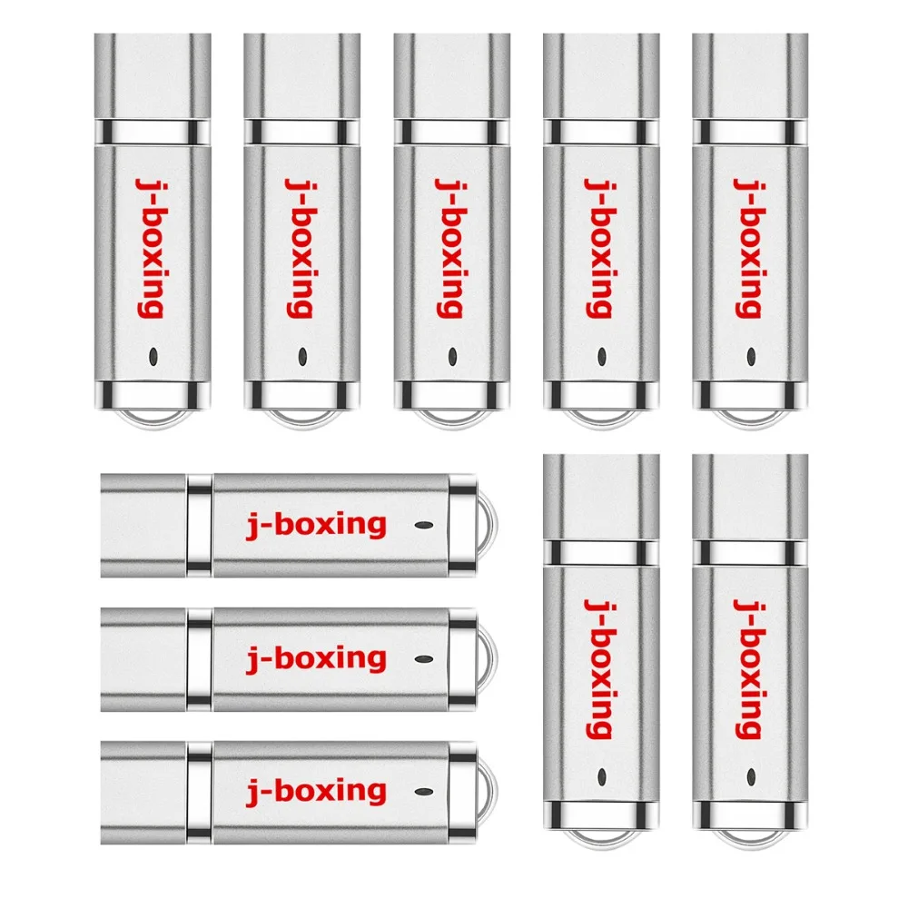 J-boxing 10 шт. 1 ГБ USB флеш-накопители оптом 2 Гб зажигалка дизайн флешки 4 ГБ 8 ГБ USB 2,0 Flash 16 ГБ 32 ГБ Zip накопители серебро