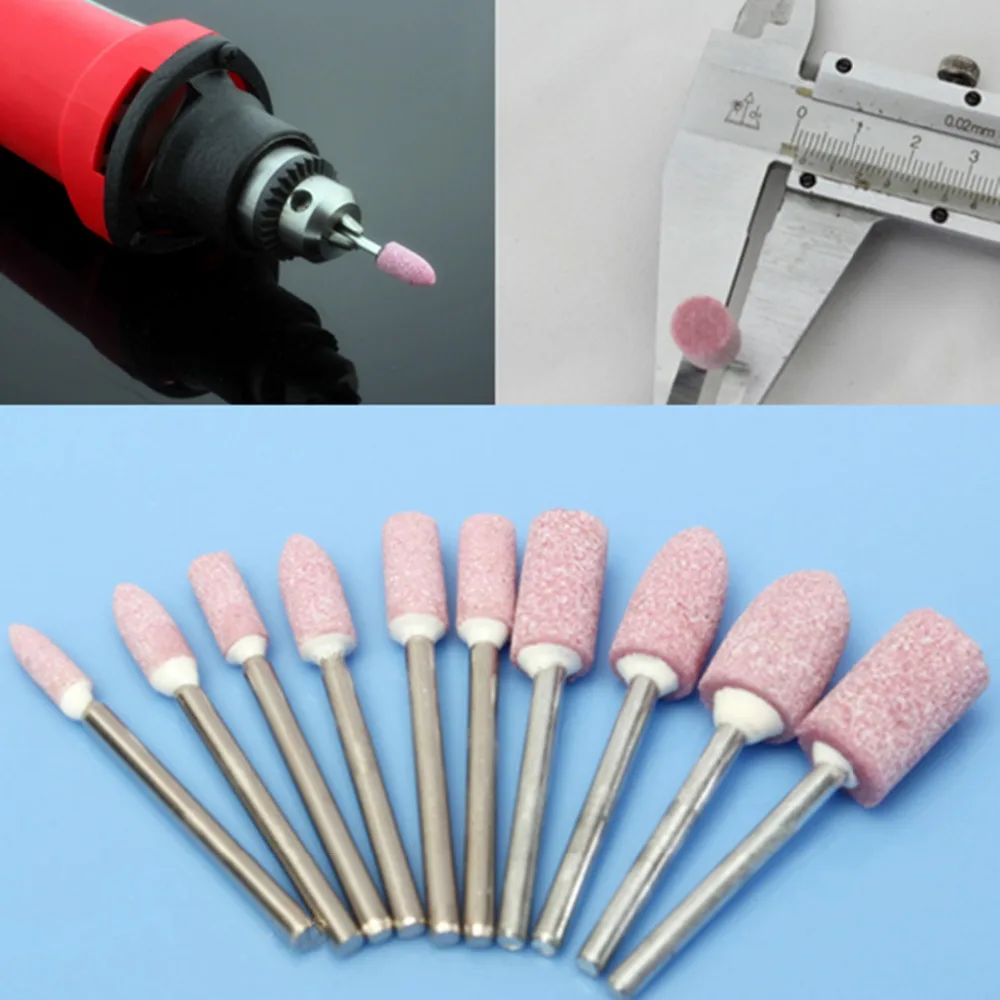 Шлифовальный камень цилиндрический для Dremel 3000 4000 вращающиеся инструменты