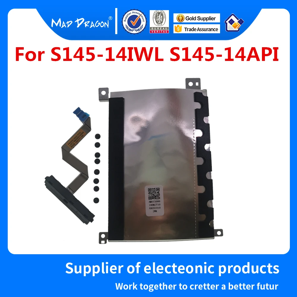 

Hard Disk Connector Cable SSD HDD Caddy bracket For Lenovo IdeaPad S145 -14 S145-14IWL S145-14API FS411 NBX0001NZ00 AM1CS000100