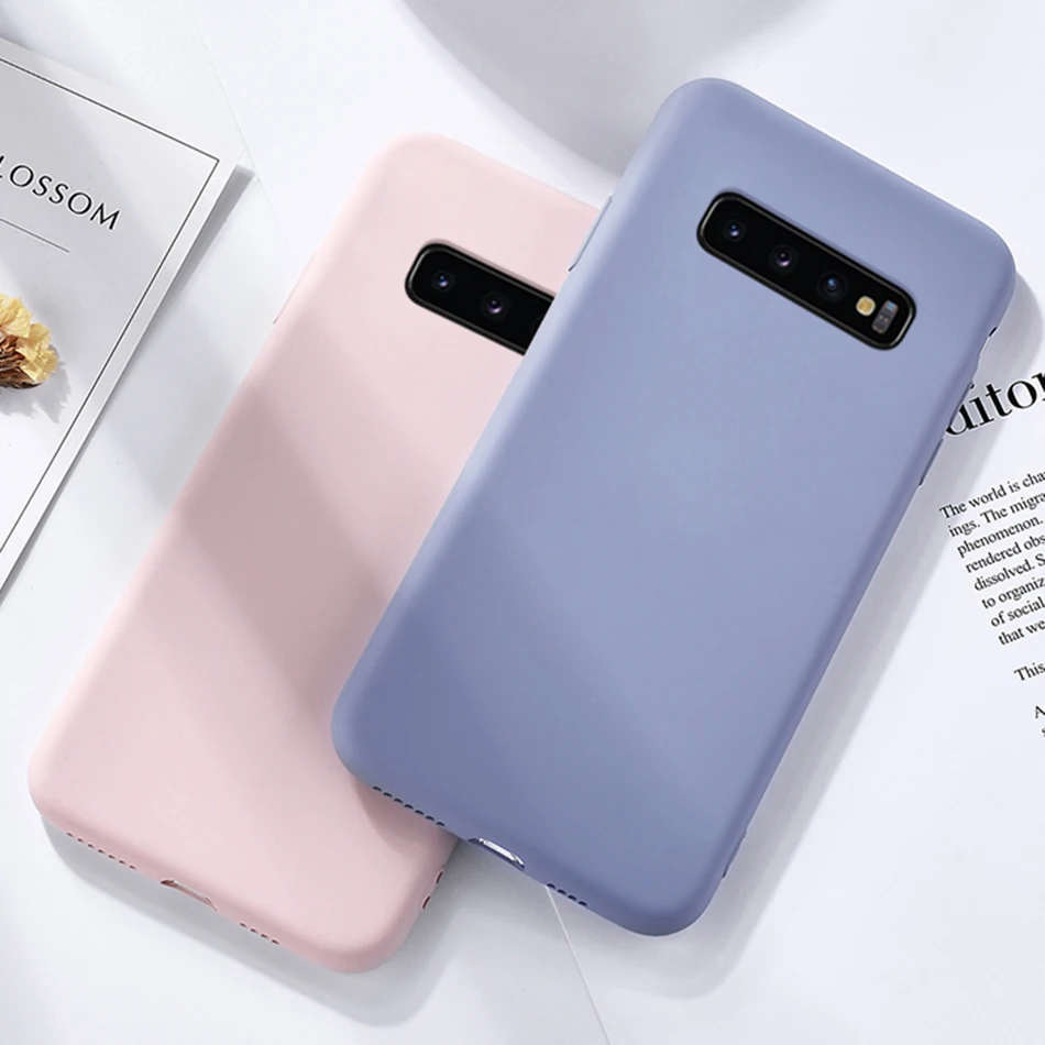 Фирменная мягкая и гибкая жидкий силикон чехол для samsung Galaxy Note 10 S8 S9 S10 плюс A50 A30 A10 A20 A40 A70 M10 M20 M30 Note 8 9 крышка
