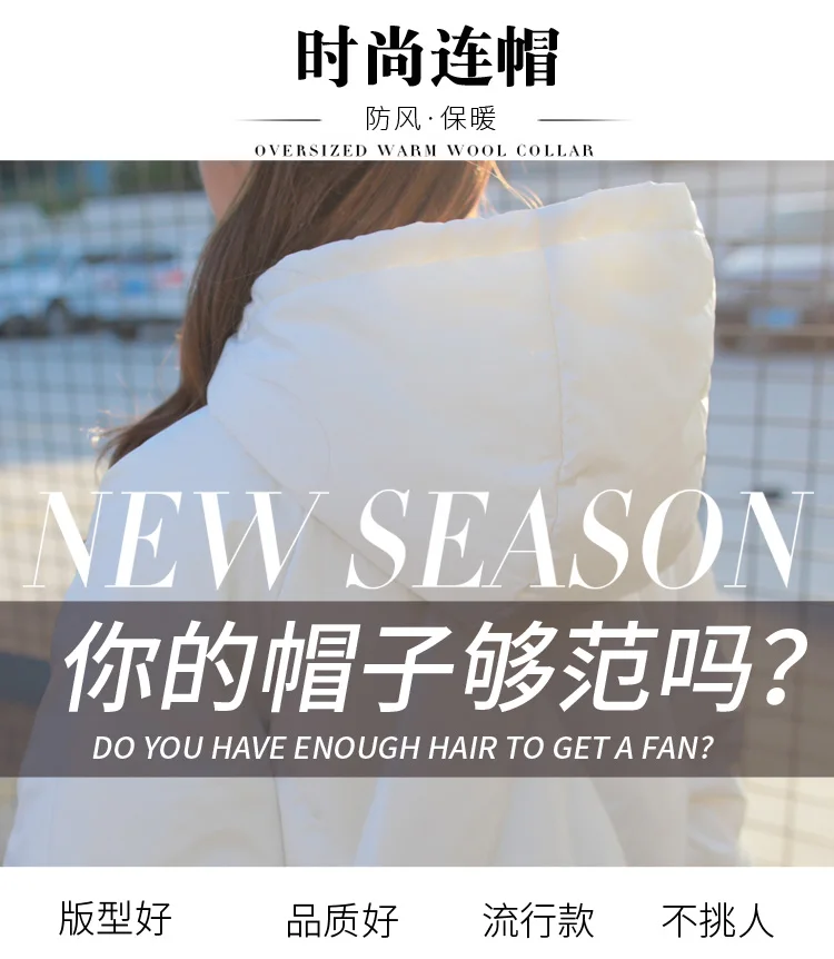 INS Cotton Coat Female Version of Mid-length New Style Winter South Korea CHIC Cotton-padded Jacket over-the-Knee Hot Selli