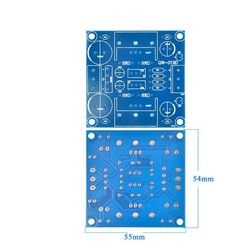 Фильтр SUNYIMA LM317 LM337 плата источника питания с регулируемым напряжением