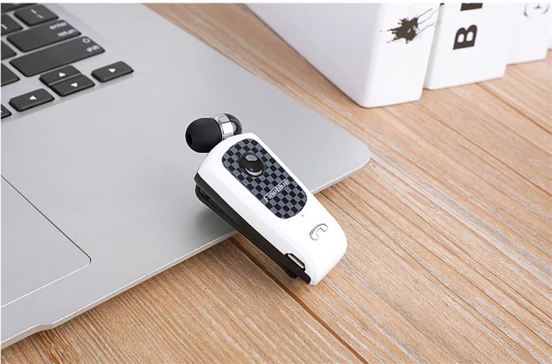100 шт., Fineblue F Plus, Bluetooth, беспроводные наушники, звонки, напоминают вибрацию, износ, гарнитура, наушники, через DHL - Цвет: White