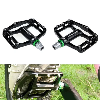 

Clip Board Bike Pedal Aluminium Alloy 3-Bearing 104*97*22mm Mountain Flat