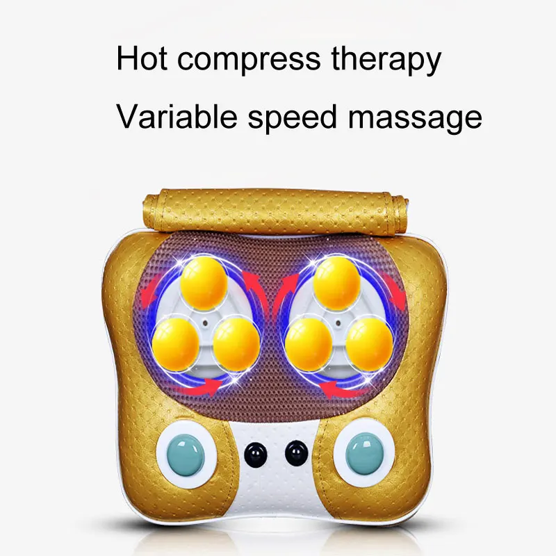 Магнитный разминающий шейный массажер многофункциональный домашний Массаж Подушка для массажа тела