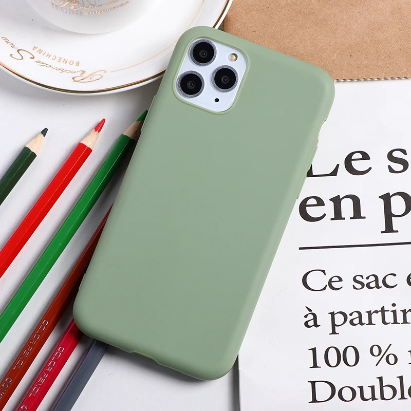 ТПУ Мультфильм авокадо милый чехол для iPhone 11 Pro XS Max Чехол 7 8 Plus 5 6 6S XR 5S Fundas SE 2020 X