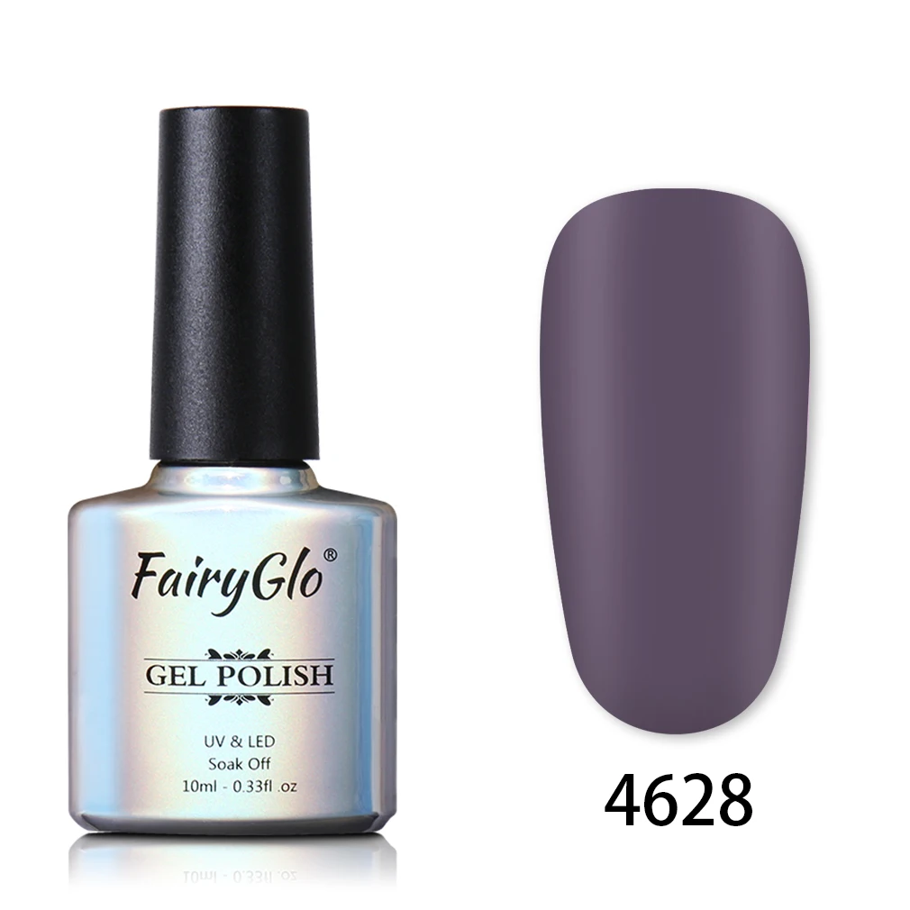 4628 FairyGlo 10 мл матовый гель для ногтей one step ногтей замочить от УФ-светодиодный Полупостоянный для ногтей гелем нет необходимости базовое, топовое покрытие гибридные Лаки - Цвет: 4628