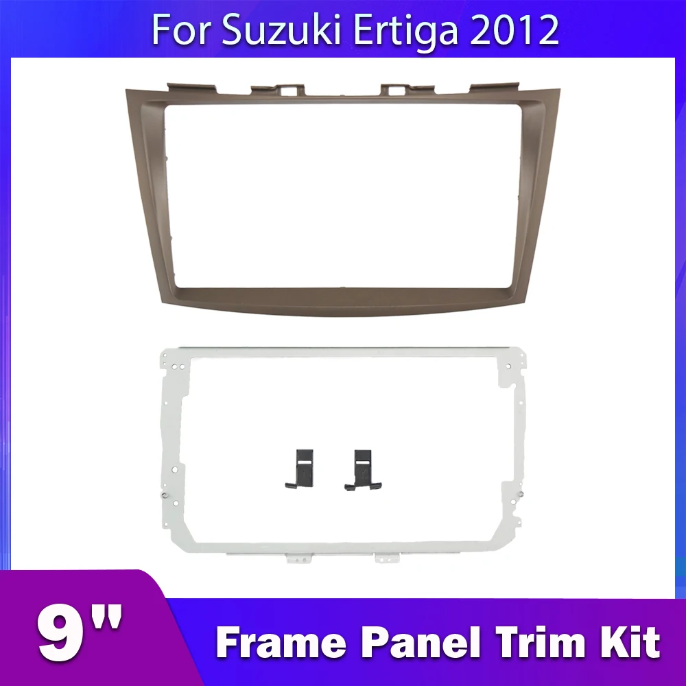 

Carbar для Suzuki Ertiga 2012 9 дюймов Автомобильный радиоприемник рамка приборная панель магнитофон 2 Din мультимедийная стерео монтажная панель