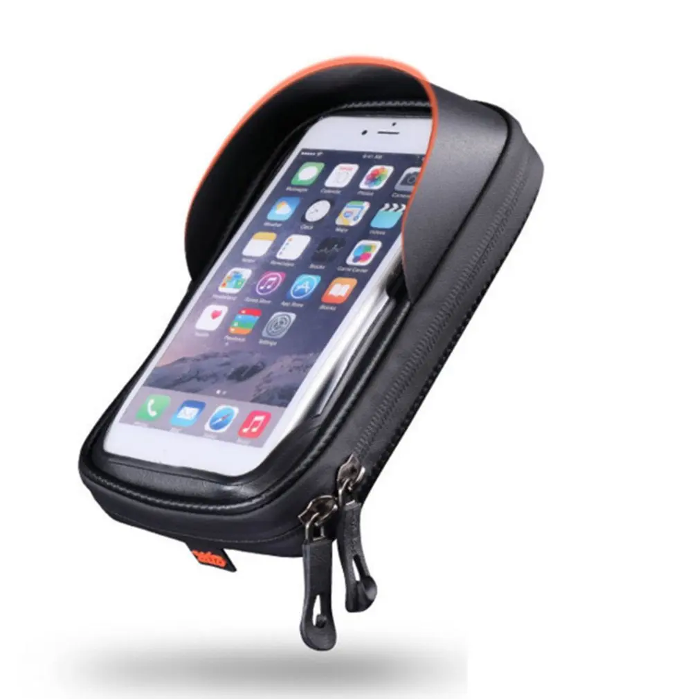 Bag mobile phone bracket package navigation bicycle riding equipment accessories universal front bag