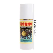 100 мл 100 мл пчелиный Аттрактант инструмент для пчеловодства на открытом воздухе дикие пчелы привлекают Ловца ловли пчелиный улей Роу жидкость Полезная практичная для