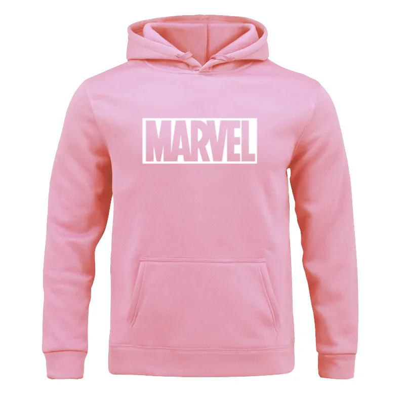 Кофты с капюшоном "Marvel" пуловер с длинными рукавами и капюшоном Зимние флисовые Топы крутая уличная одежда джокер для подростков, для мужчин и девочек, одежда для пары, пальто - Цвет: FEN-BMWD