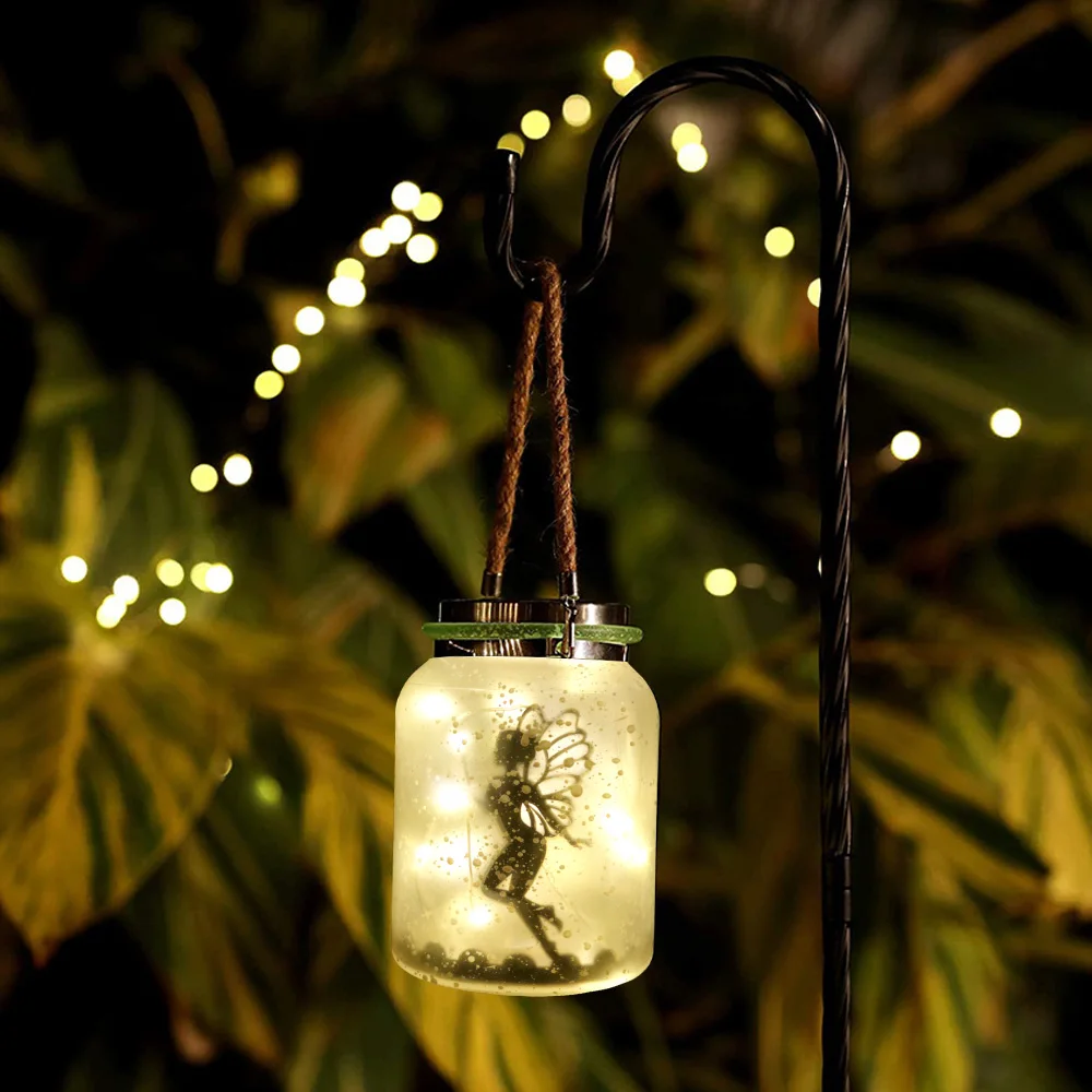 Solar Fairy Light Mason Jar 2