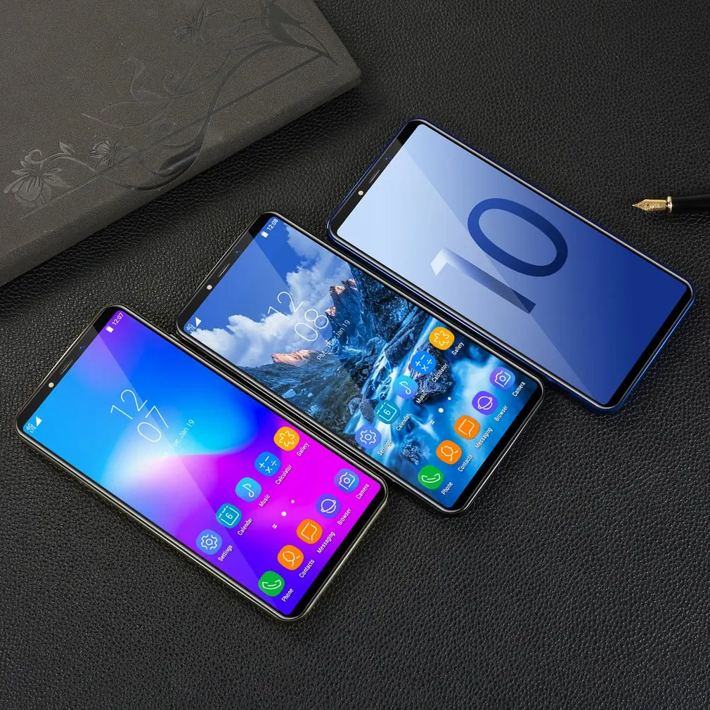 S10 мобильный телефон 6,1 дюймов 3g смартфон 1+ 16 Гб четырехъядерный трехъядерный с камерой смартфон водонепроницаемый пылезащитный Android Dual Sim