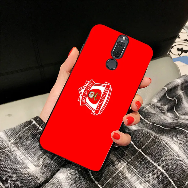 Чехол для телефона для Benfica FC чехол huawei P8 чехол P9 P10 P20 P30 Pro черный мягкий ТПУ DIY чехол для Honor 8 9 Honor 20 V10 Y5 Y6 Y9 Y7