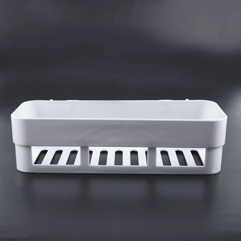Bathroom shelves Wall-mounted bathroom shelves Toilet suction Cup Storage Rack Storage Shelf Suction Cup Wall Mounted Rectangle