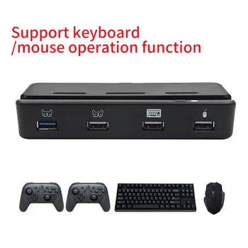 

Replacement Parts ABS Practical HDMI Durable Charging Dock Games Accessories Controller Solid Projection TV Adapter For Switch