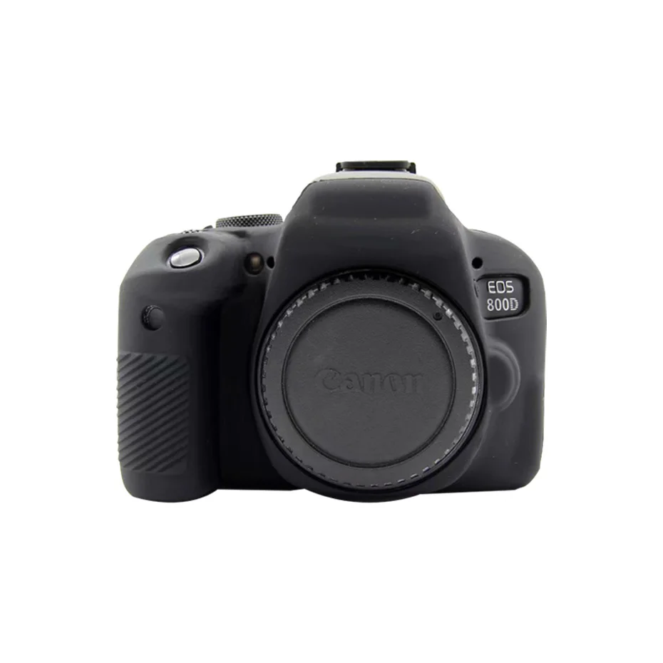 TENENELE сумки для камеры Canon EOS 800D Мягкие силиконовые цветные резиновые чехлы для Canon EOS 800D защитные аксессуары для тела