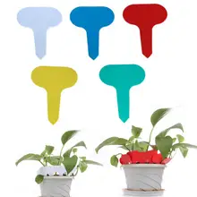 Т-образная пластиковая бирка для растений, сад Садоводство, этикетка для растений, цветок, Детская этикетка, маркер метки плотные этикетки LX8162