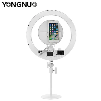 

Yongnuo YN208 PRO Beautify LED Ring Video Light + Makeup Mirror Bi-color Wireless Remote Selfie Fill Lighting Live Shooting