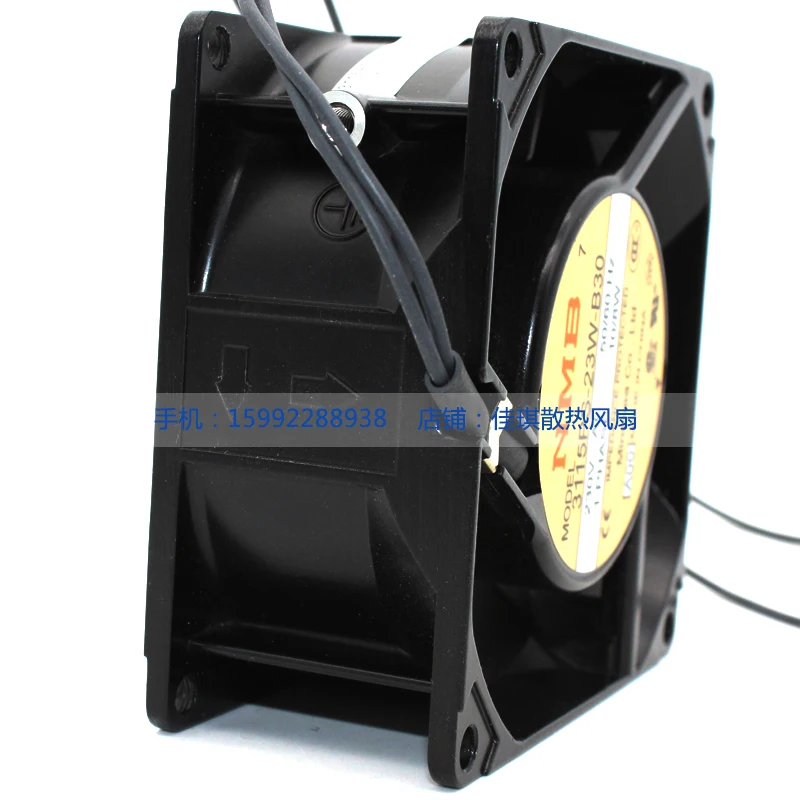 NMB MAT 3115PS 23W B30 A00 AC 230V 10/8W 80x80x38mm вентилятор охлаждения сервера|square fan|server fan230v fan |