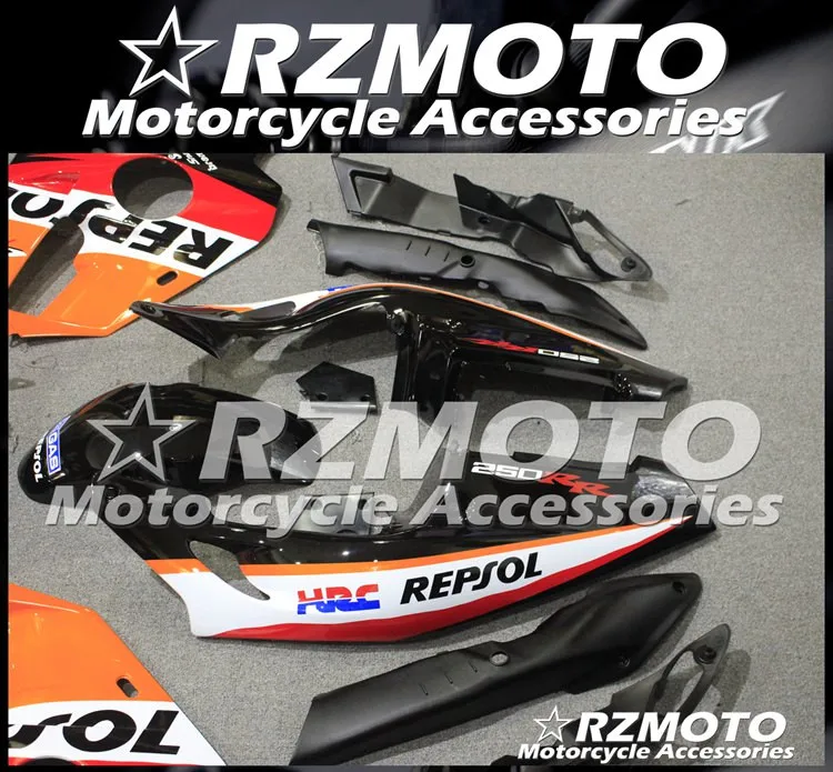 ABS мотоцикл обтекатель комплект для HONDA CBR250RR MC22 1990-1999 год кузов литья под давлением Магазин № 1240