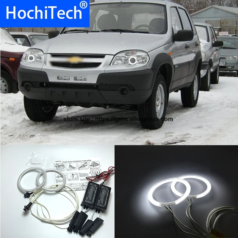 HochiTech для Chevrolet Niva 2009 2013 ультра ярсветильник дневной свет DRL CCFL глаза ангела