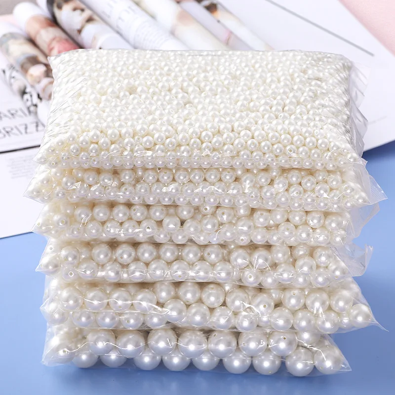 Acrylic Spacer Beads Loose Beads For Jewelry Making DIY 4/6/8/10/12/14/16/18/20mm