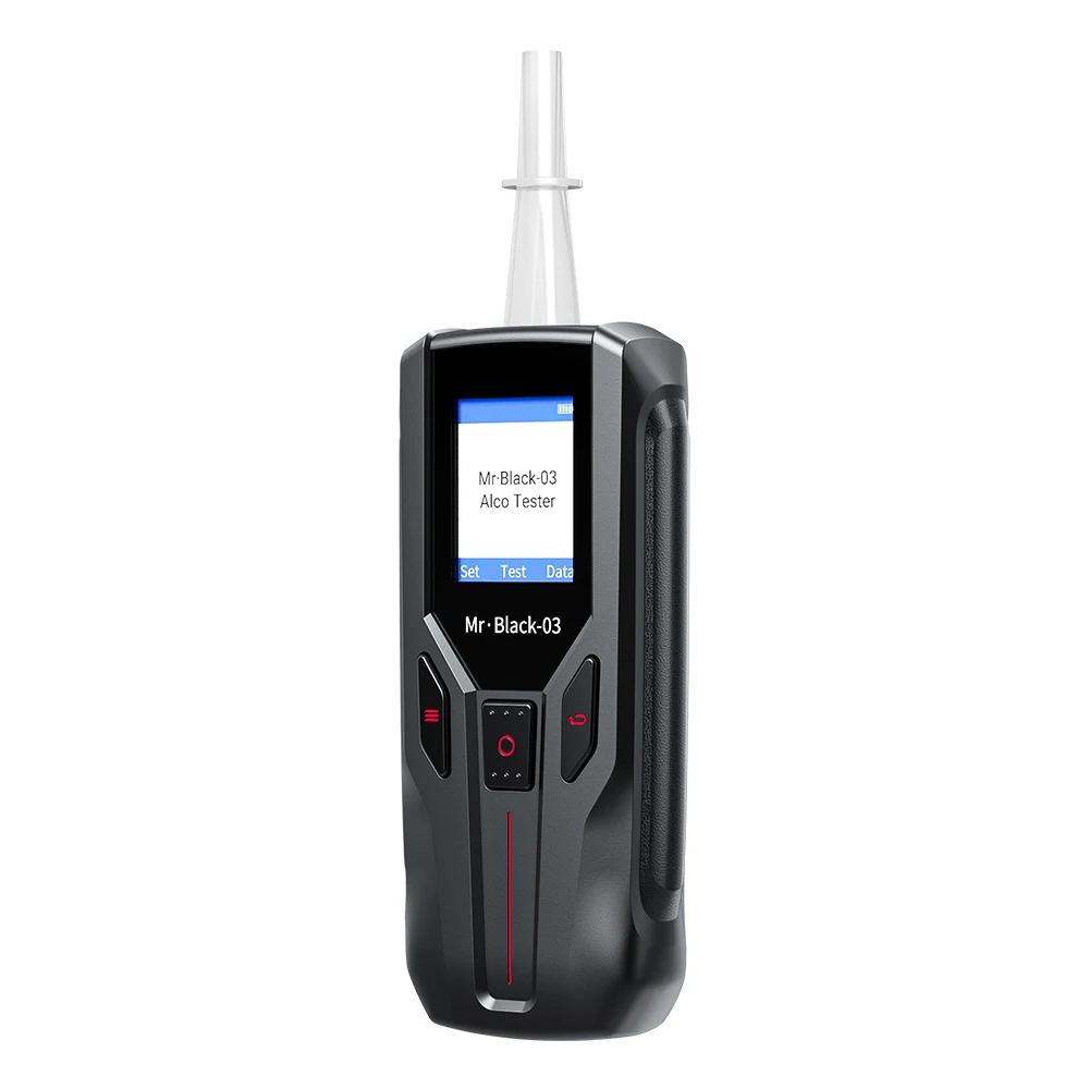 Digital Breath Alcohol Tester Car Breathalyzer Portable Alcohol Wine Alcohol Test Blowing Drunk Driving Tester